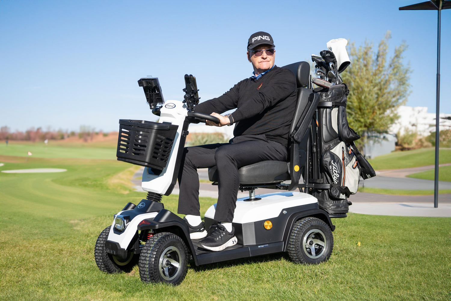 Golfscooter - spela golf med frihet och komfort
