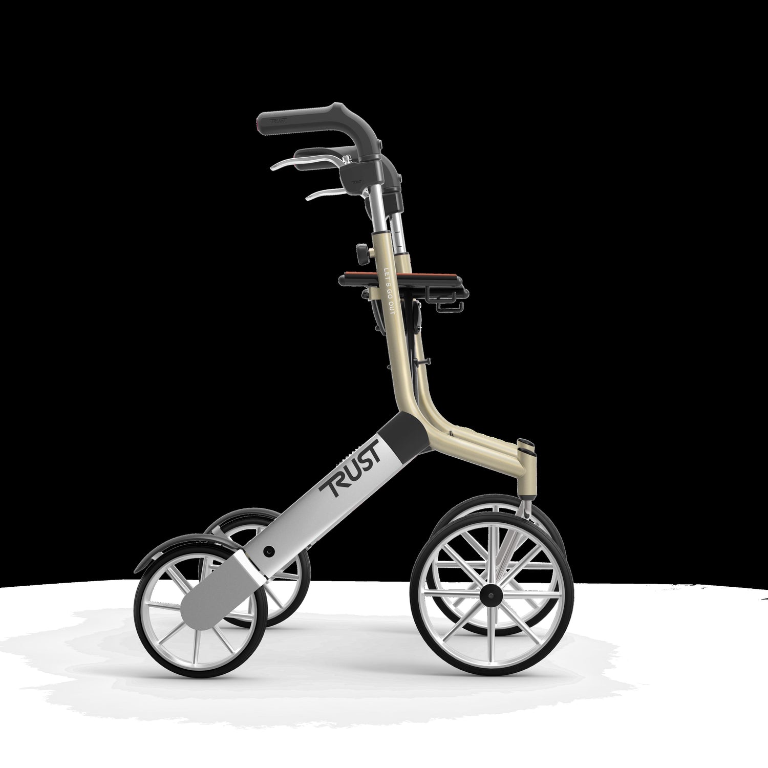 Rollator silver