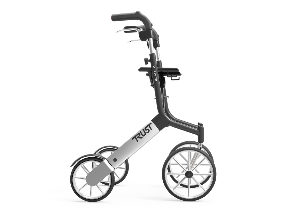 Rollator silver