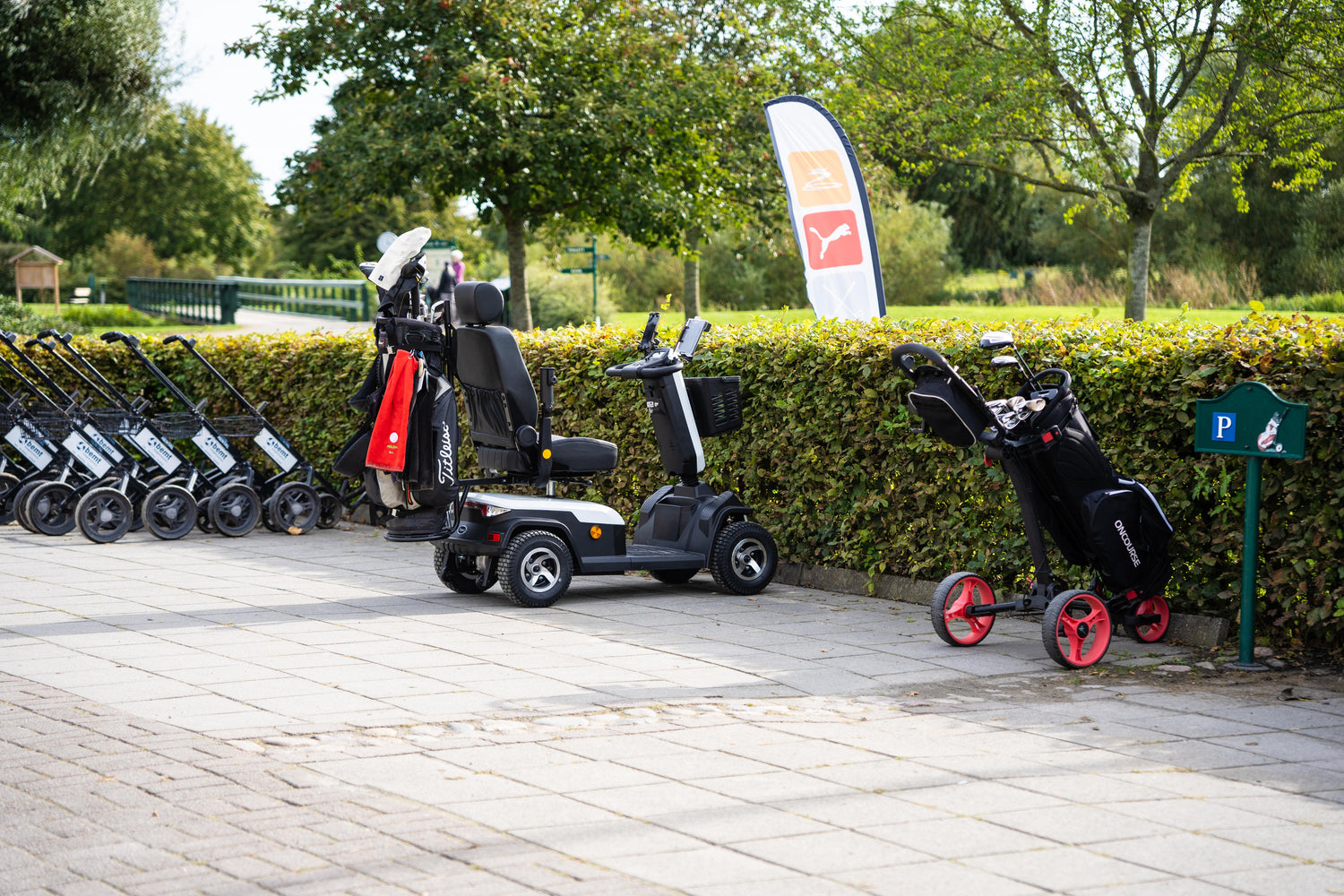 Promenadscooter för golfbana - Eloped Golf Edition