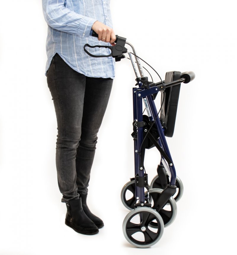 Ihopfälld rollator