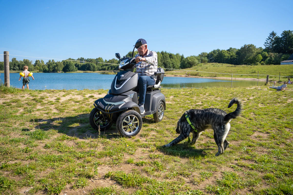 Vad är en promenadscooter?